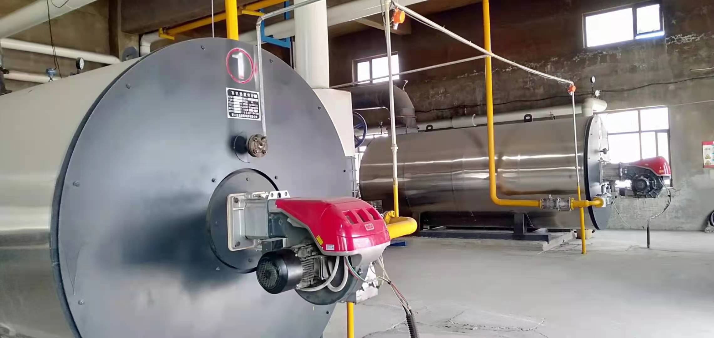 浑南婚礼酒店燃气热水锅炉现场